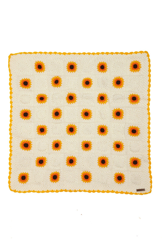 Sunshine Bloom Blanket – Sunflower Granny Squares
