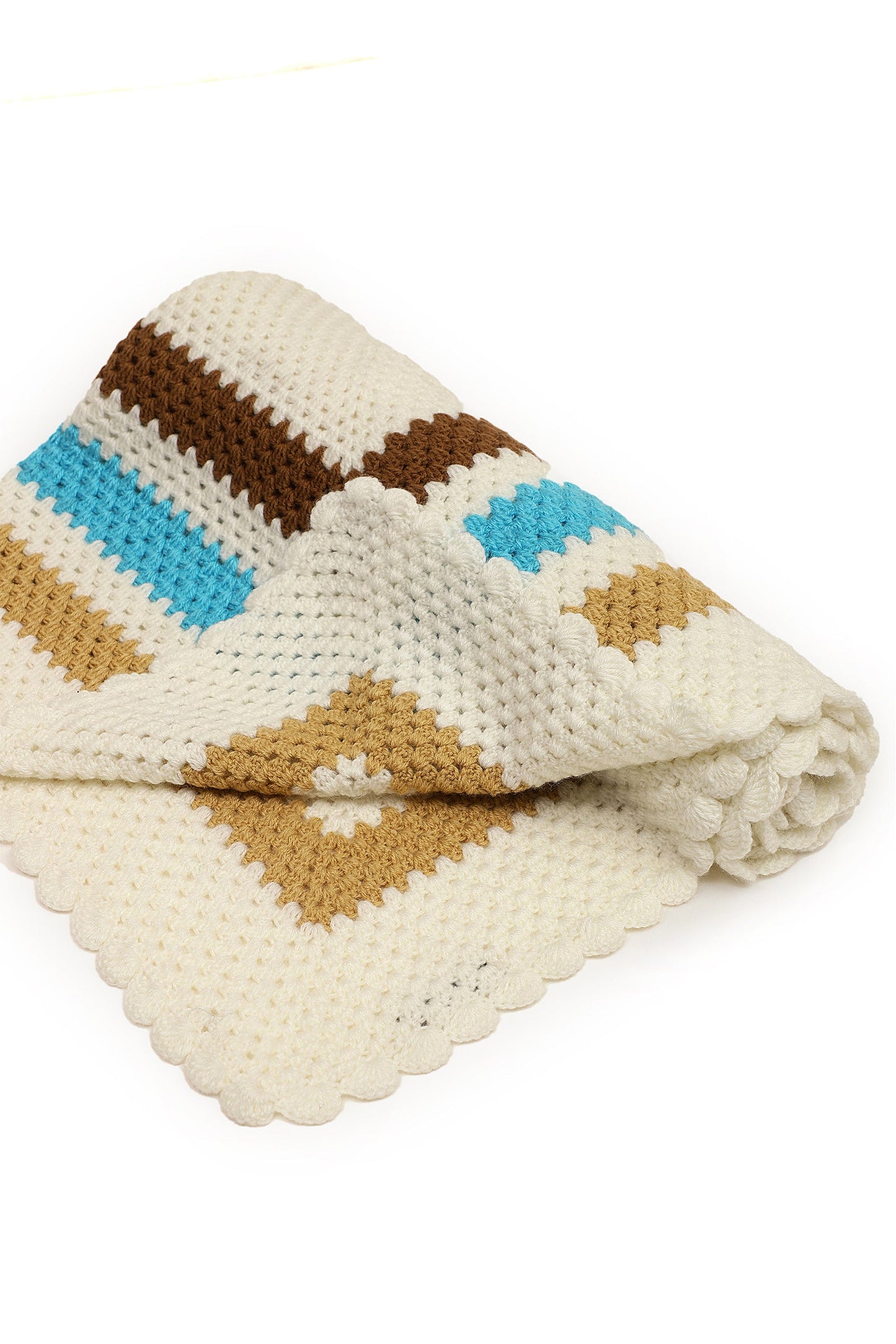 Balloon Bear Snuggle Blanket - Off White