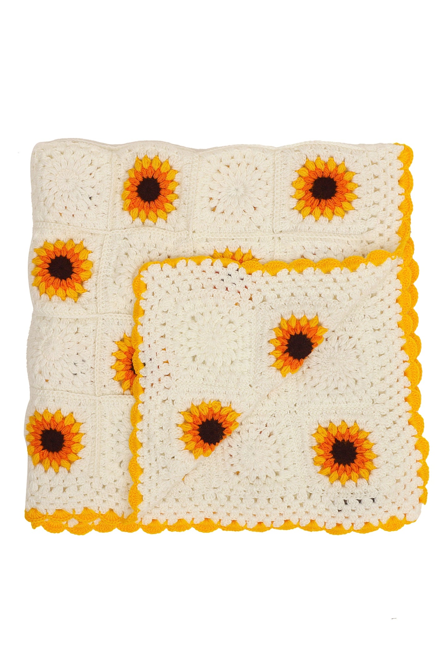 Sunshine Bloom Blanket – Sunflower Granny Squares